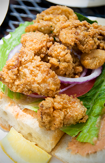 Monahan's Fried Oyster Po'Boy Monahan's Fried Oyster Po'Boy