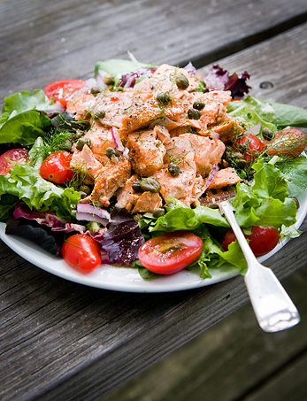 Monahan's Seafood Market | Super Simple Sweet and Spicy Summer Salmon Salad