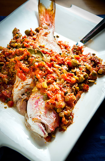 red snapper veracruz