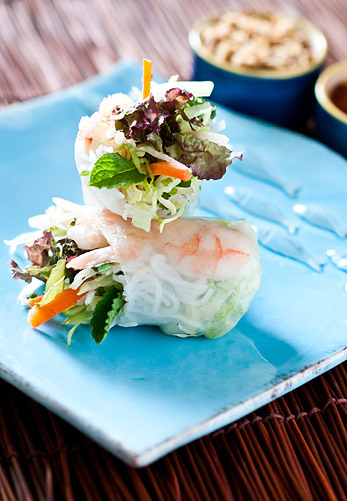 shrimp summer rolls