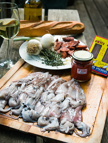 squid ingredients