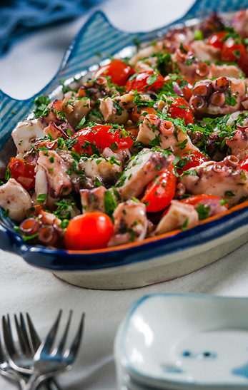 octopus salad